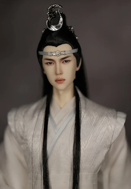 1/3 bjd wei wuxian xiao zhan original boneca realista maquiagem o undomed  topo requintado cabeça 70cm de altura limitada alta coleção arte -  AliExpress