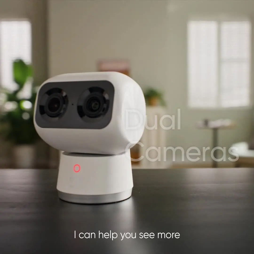 eufy セキュリティ屋内カム S350 デュアルカメラ 4K 8MP ベビー