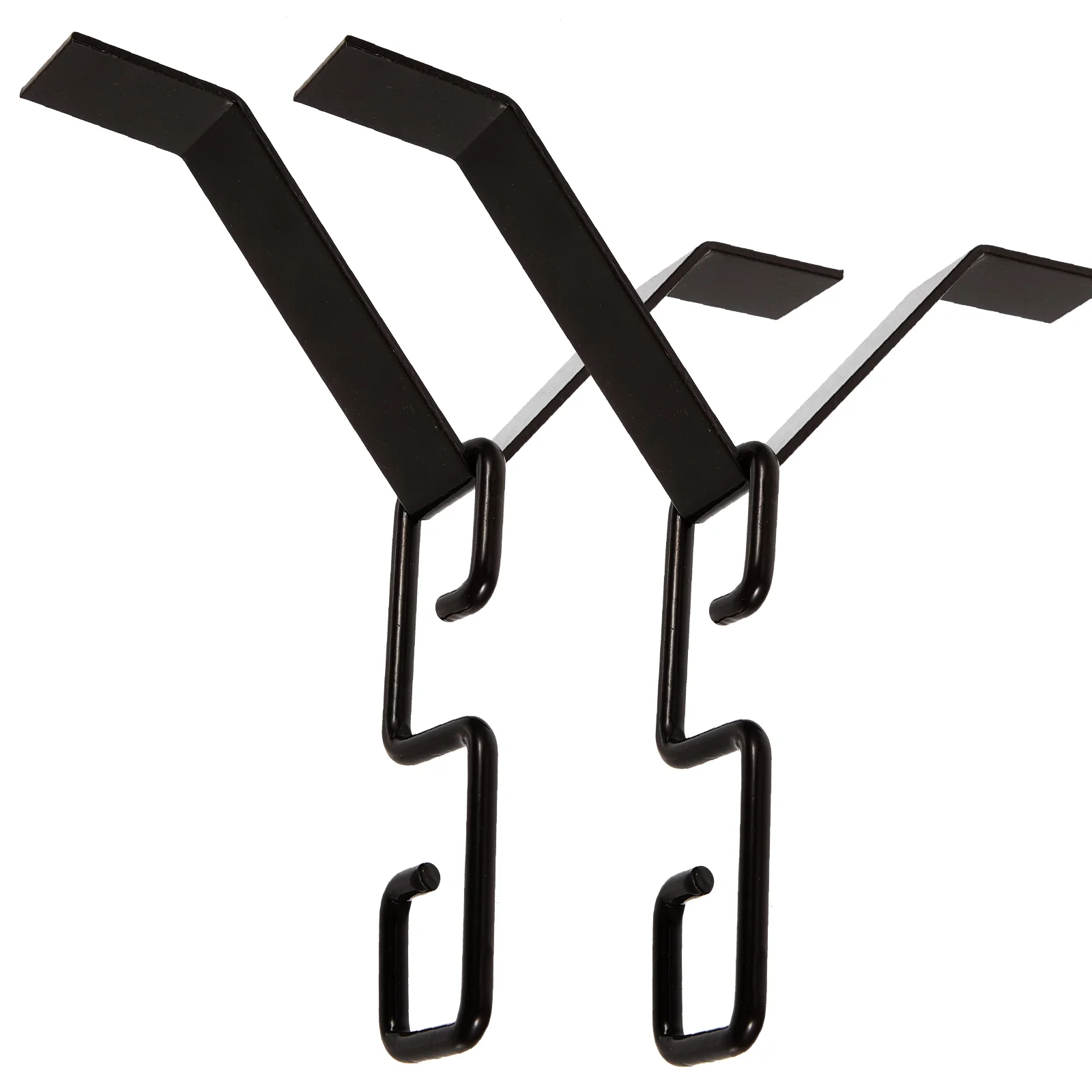 2 Set Rain Chain Hook Parts For Adapter Gutter Coat Hangers Alloy Drain Replacement Chains Iron