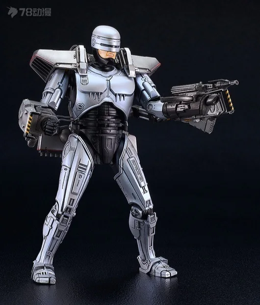 Modero Robocop-アクションフィギュアとジェットパック,ED-209