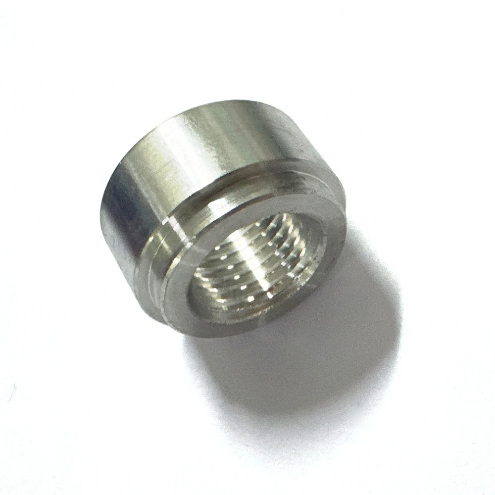 New Model M14X1.5 Female Aluminium Weld Nut Fitting Weld Round Bung