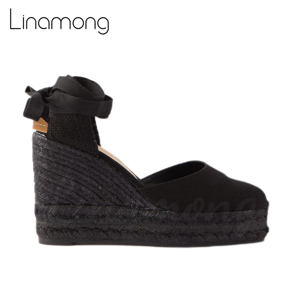 Sandalias Con Plataforma Para Mujer, Puntera Cerrada, Cuñas | Meses Sin