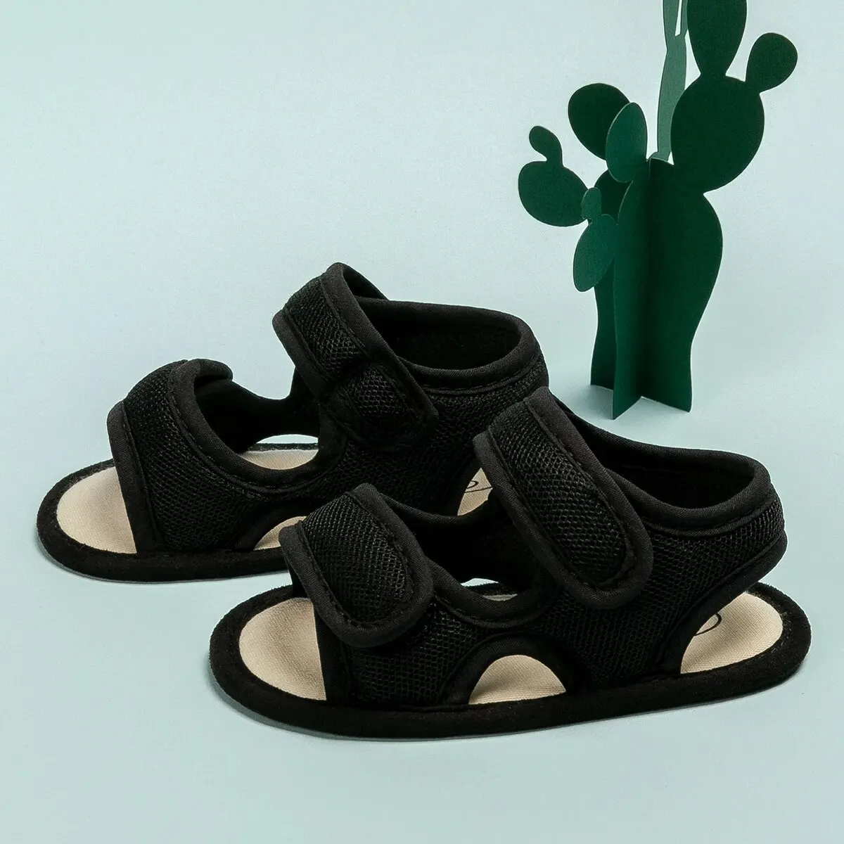Meckior Summer Baby Flats Canvas Garden Sandals Toddler Sandal Flower Soft Cotton-Padded Anti-Slip Crib Shoes First Walker kids shoes kids sandals baby sandals sandals and clogs