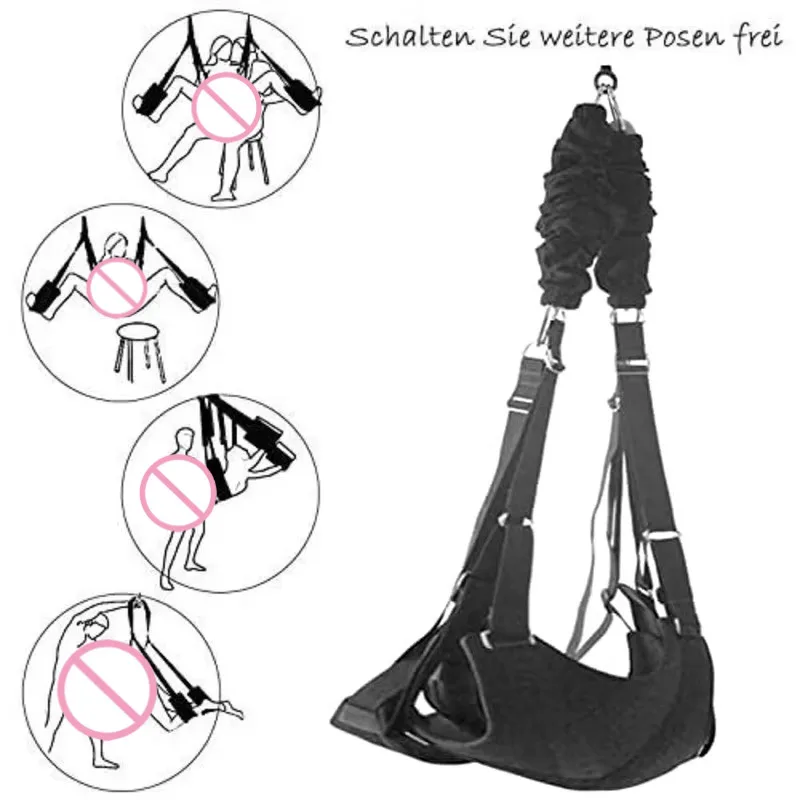 Toughage Sexual Balance Love Swing Elasticity Frame Weightless Trapeze Chair Adult Sex Toys For Couples Sexy Furnitures Sexshop