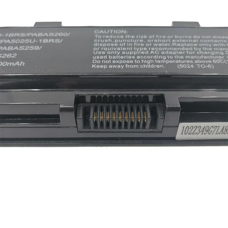 2025 Batteria Del Computer Portatile PER TOSHIBA Satellite C800 C805 C840 C850 C855 C870 L800 L805 L830 L835 L840 L850 L855 PA5024U-1BRS - immagine 3