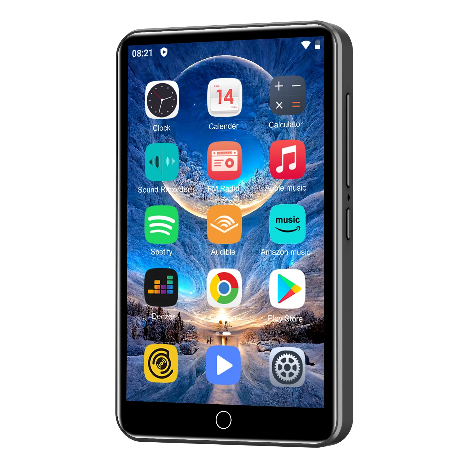 Lettore MP3 ZAQE 128GB Con Bluetooth 5.4 – Schermo TFT 2,4″, Altoparlante, FM, Registrazione, Fino A 256GB, Viola