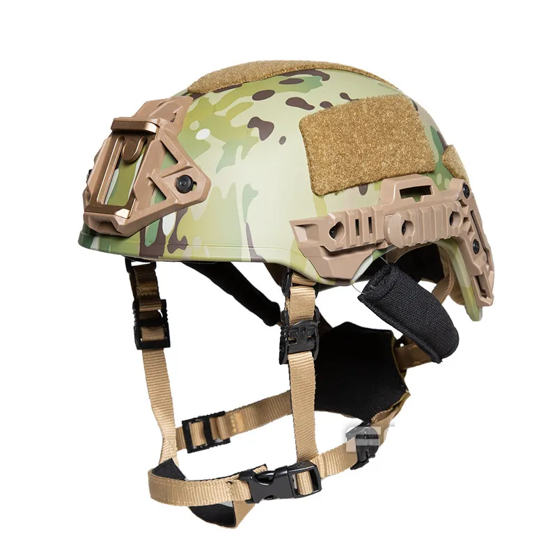 Casque Rapide ABS Léger Noir - Taille M Avec Suspension Wendy Et Rails