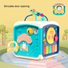 Activity Cube Toy With Light For Baby 7 in 1 Multi-Function Play Keyboard Drum Toy Musical Educational Gift For Toddlers 4
