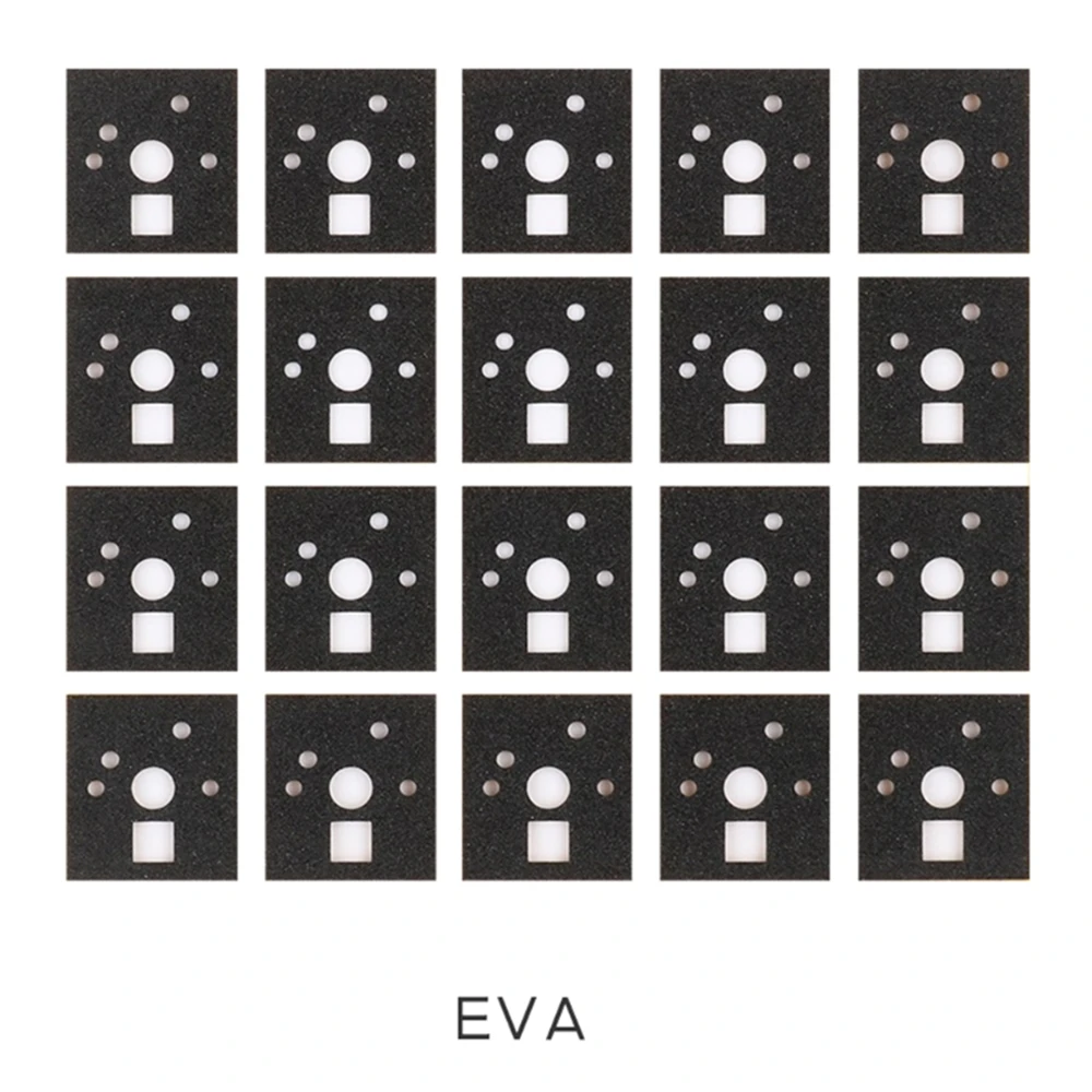 Mechanical Keyboard Switch Sticker Noise Dampener Foam Sound Reduction Insulation Film for Switch Stabilizer Dropship 120 Pcs