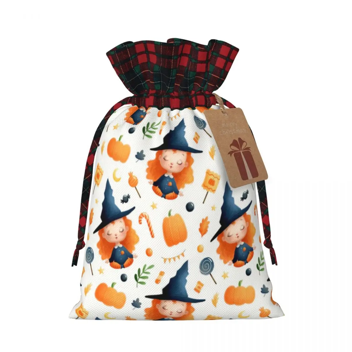 Halloween Witch 11 Christmas Halloween Gift Bag Candy Bag Cartoon Merry Christmas Cosplay Halloween Gift Bag