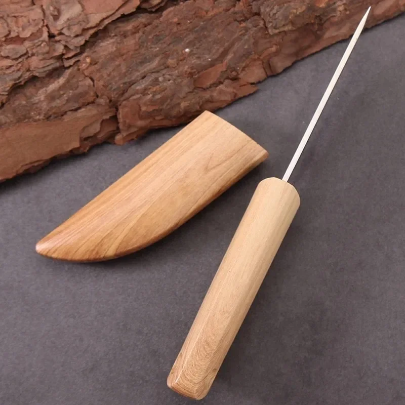Kitchen Knife Forged Utility Knife Lightweight Fruit Vegetable Knife Kitchen Cutting Slicing Stainless Steel Cutter