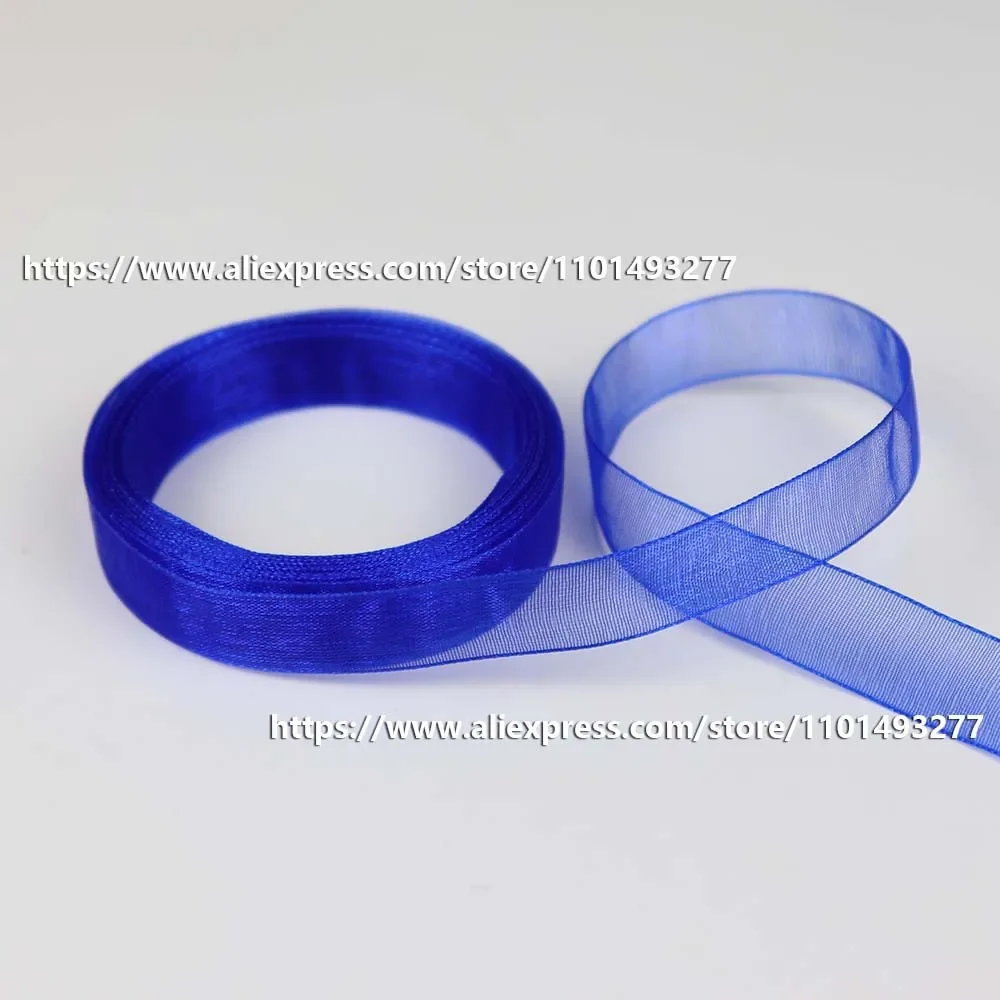 5 Yards Organza Ribbon for Gift Wrapping and Crafting