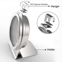 Stainless Steel Mini Refrigerator Thermometer Temperature Sensor DIAL High Accuracy Refrigerator Freezer Home Use Restaurant Use 2