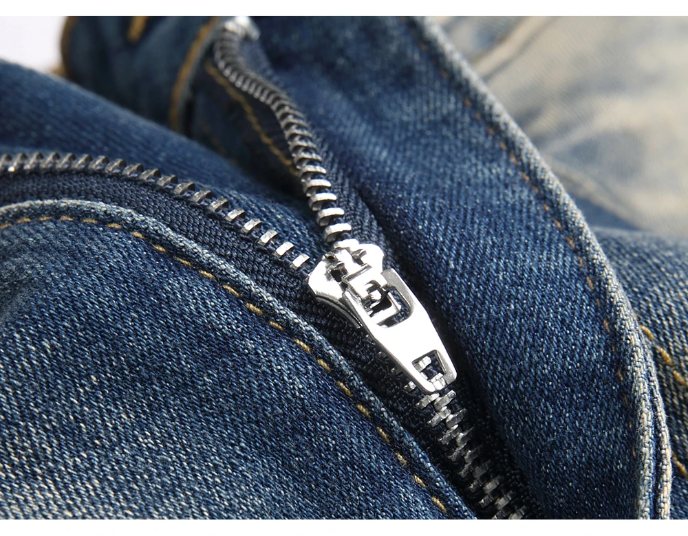 Close-up of zipper closure