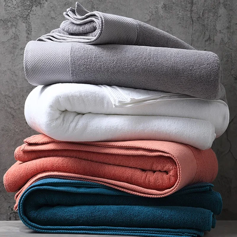 100%  Cotton bath towel 90 * 180 enlarged thickening Men and Women Extra Absorbent Luxury Hotel and Home Bath Towels 4