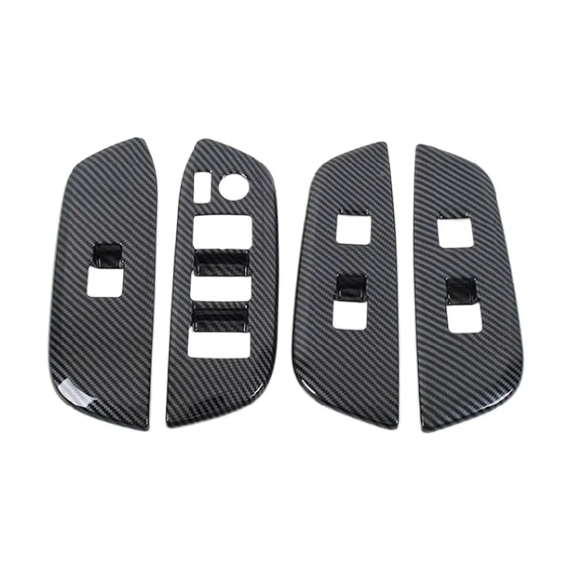 

FOR 23 models Toyota crown Inner armrest modification accessories carbon fibre Decorative sticker for glass lifting switch panel