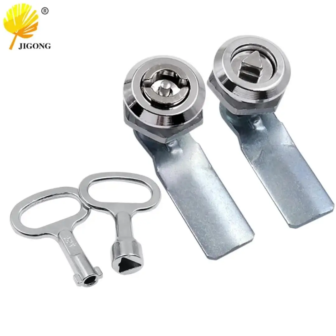 キーロック－Ｃ １９５０６３ | 【ミドリ安全】公式通販 3個 16mm キーなし 705-16/20 スモールトライアングルロック 亜鉛合金同一キー 引き出しロック キャビネットロック