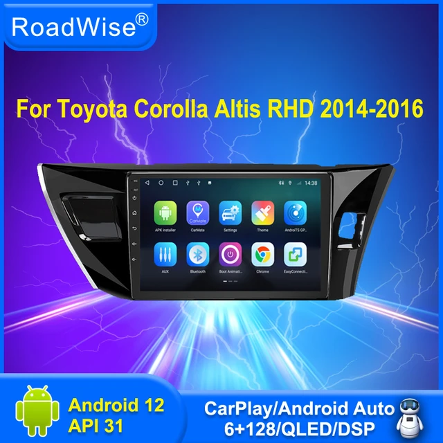 Toyota Corolla 2013-2015 Autoradio GPS Aftermarket Android Head Unit  Navigation Car Stereo