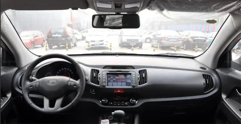 Auto-Armaturenbrett-Abdeckung, vermeiden Sie Lichtpolster, Instrumententafel-Matte, Teppiche für Kia Sportage 2011 2012 2013 2014 2015, SL R – Detail 7