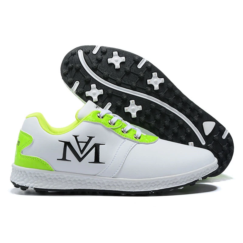 

Women Professional Golf Sport Shoes Non-slip Female Golfer Athletic Training Shoes Spikes Walking Golfing Sneakers