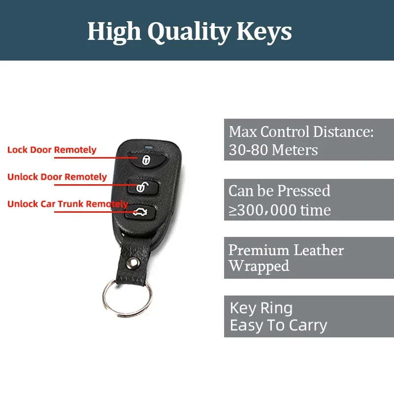 Car Keyless Remote Central Door Lock System Locking Car Alarm Systems Auto Remot