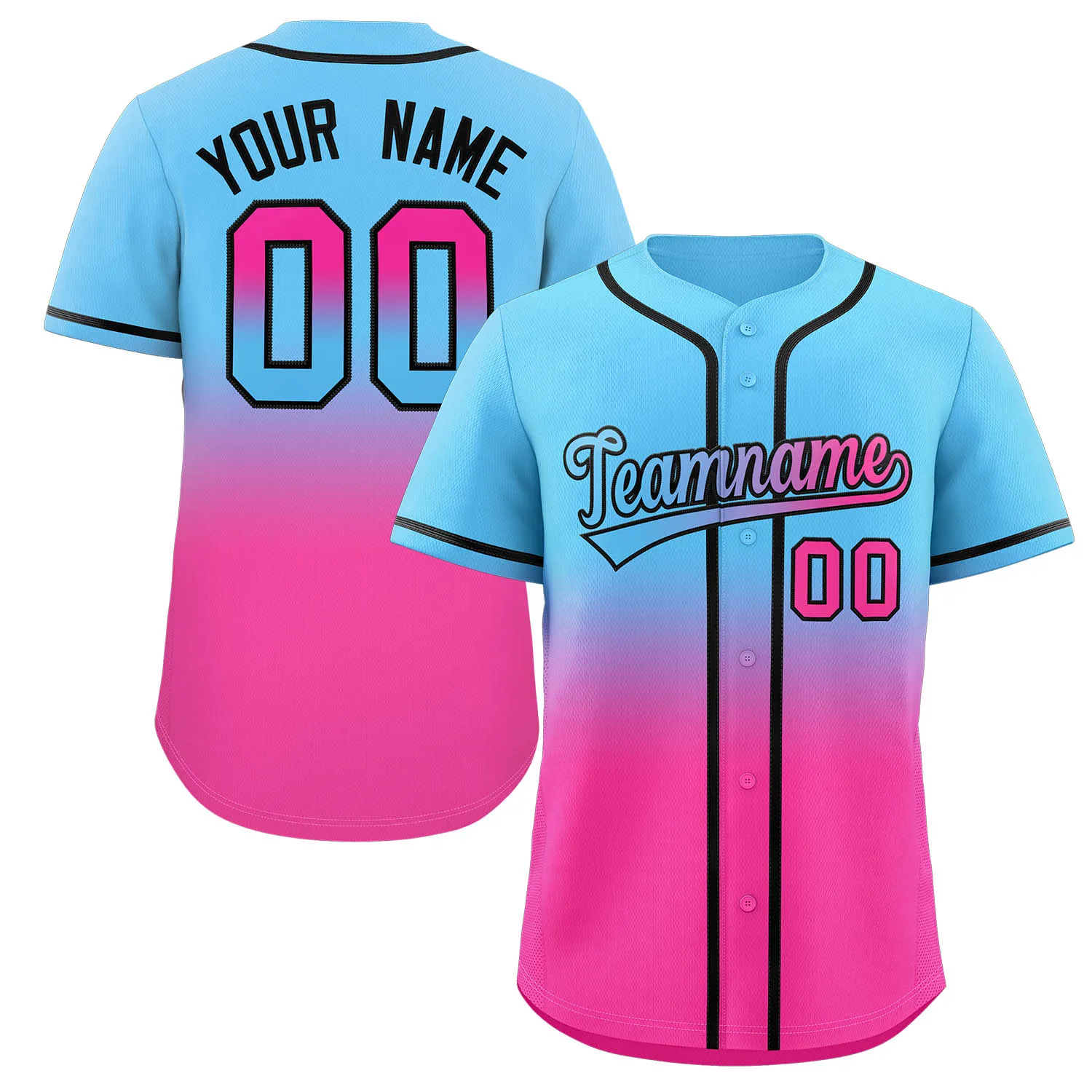 New Personalized Baseball Jersey Full Sublimation Sports Softball Game Training Shirt
