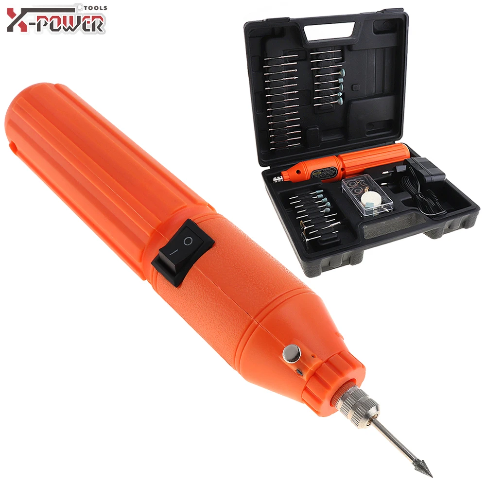 60pcs Mini Grinder 5V DC Rechargeable 110/220V Electric Mill Grinder Polisher with Switch for Carved / Polished / Sculpture