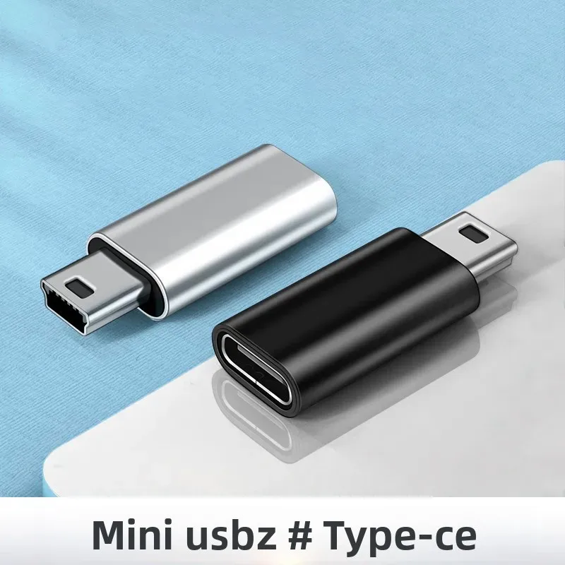 Ultra-Short Type C to Mini USB Charging Data Cable