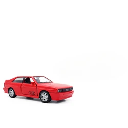 Classic Sports Car Alloy Diecast Toy Vehicle (Quattro Red no box)