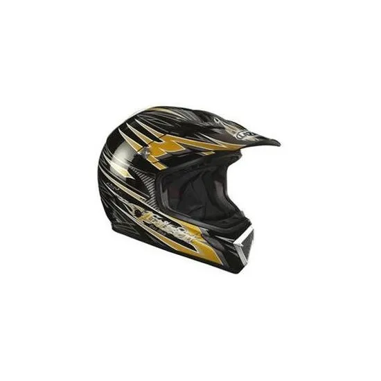 Helmet LAZER MX7 HOTROD GOLD KEVLAR 