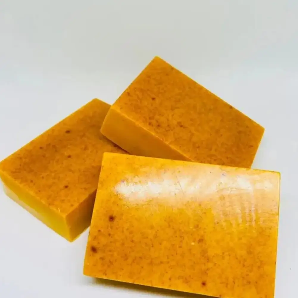 Turmeric Kojic Acid Soap Facial Cleaning Lemon Soap Moisturizing Turmeric Soap  Cleaning Soap For Face Body Skin Care 5