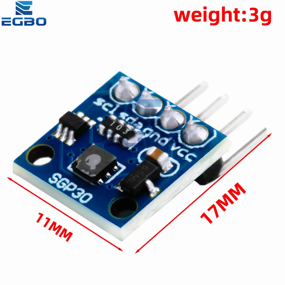 1~10PCS SGP40 SGP30 Air Quality Detection Sensors Module Digital TVOC Detection Compatible for Arduino Demo Board image 2