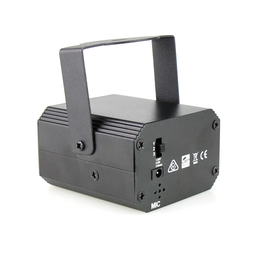 Recarregável mini r & g firefly laser luz de discoteca estrelas completas projetor dj dança bar festa natal efeito palco decoração lâmpada yb