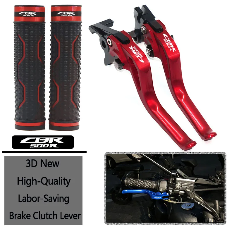 

For HONDA CBR500R CBR500F CBR500X 2013-2023 New High Quality Motorcycle Handlebar 3D CNC Labor-Saving Brake Clutch Lever
