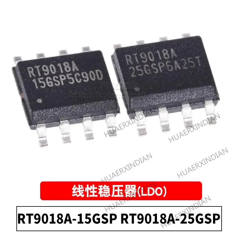 

10PCS New and Original RT9018A-15GSP RT9018A-25GSP SOP-8
