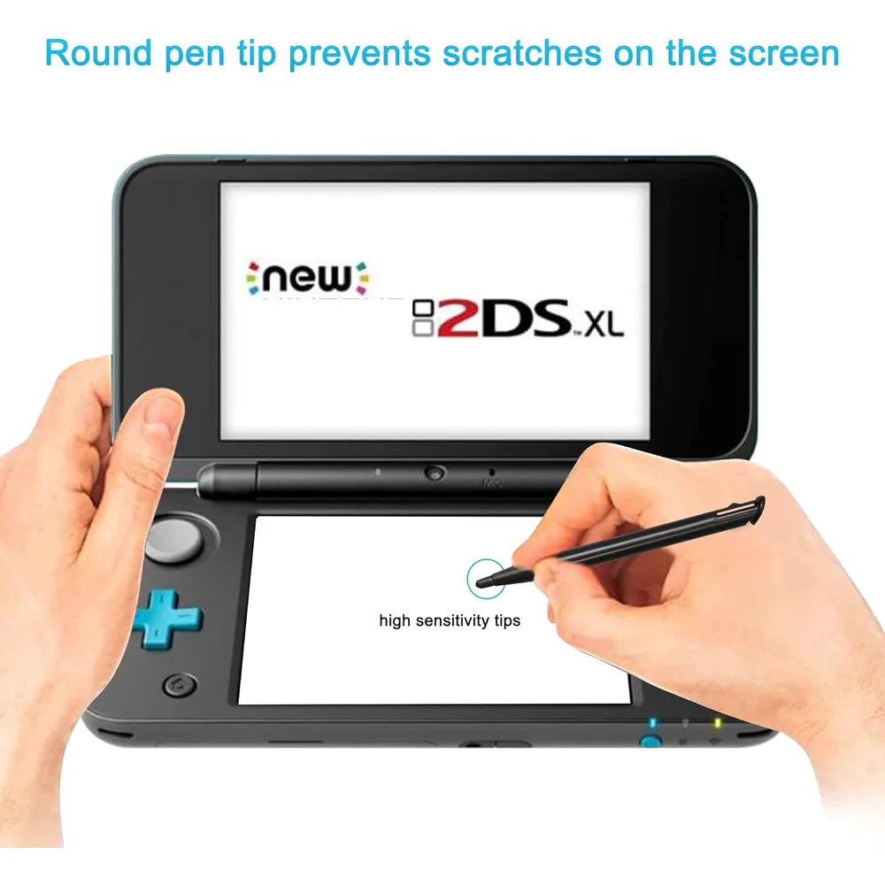 New 2DS XL Plastic Stylus Pen Replacement Stylus Compatible Nintendo New 2DS XL 4 in 1 Combo Touch Pen Set 4 Pcs stylus pen touch pen