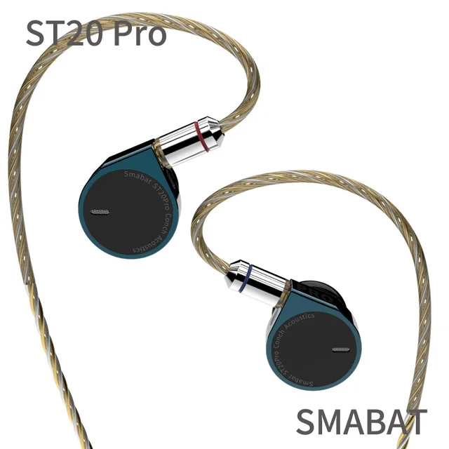 Smabat ST20/ST20 pro Headphones Hybrid Earphone with MMCX Replace Cable 2