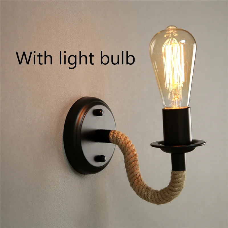 With light bulb