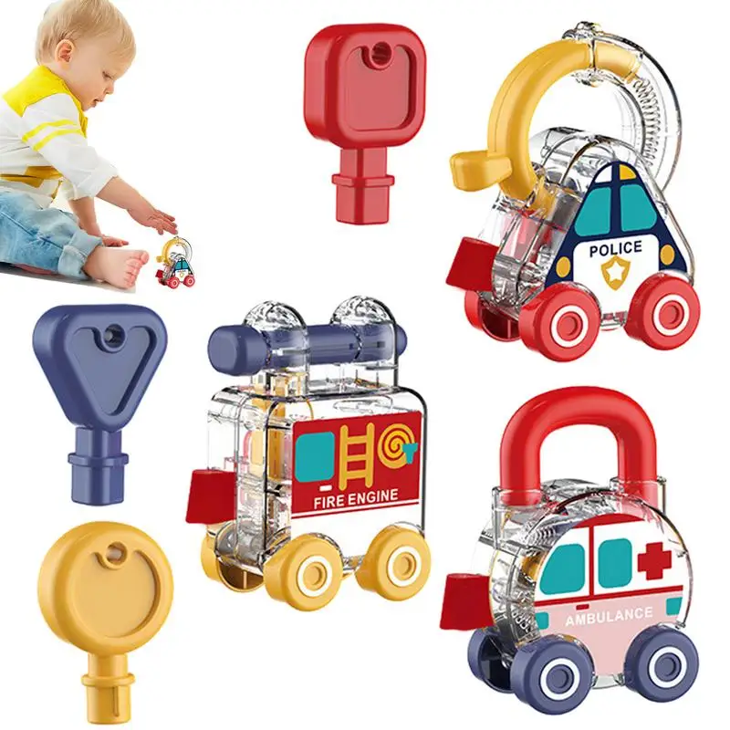 

Lock And Key Car Toys Toy Keys And Locks For Kids Color Learning Lock Montessori Key Matching Toy Preschool Toys For Girls And