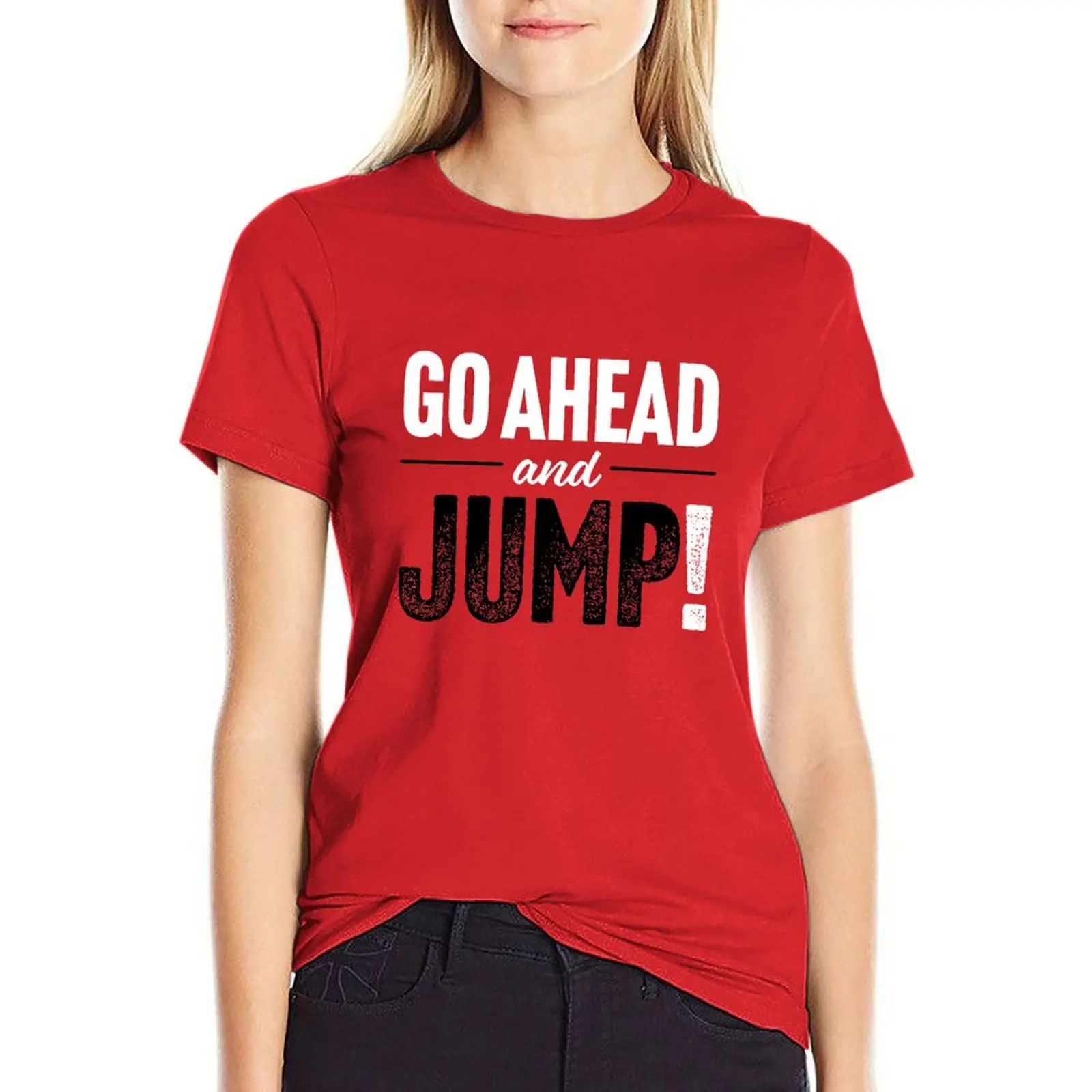 

Jump by Van Halen T-shirt female korean fashion tees tight shirts for Women
