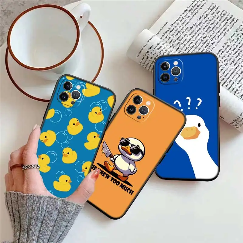 Cartoon Duck Phone Case - Stylish and Durable Protection