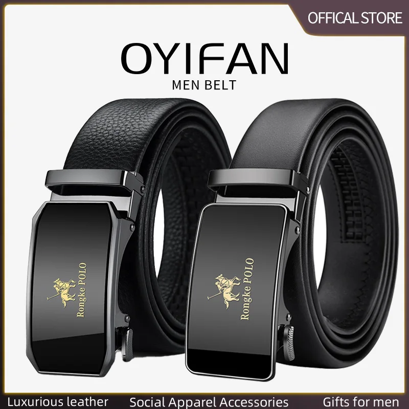 남성용 진짜 가죽 비즈니스 벨트, 소가죽 거들, 럭셔리 벨트
