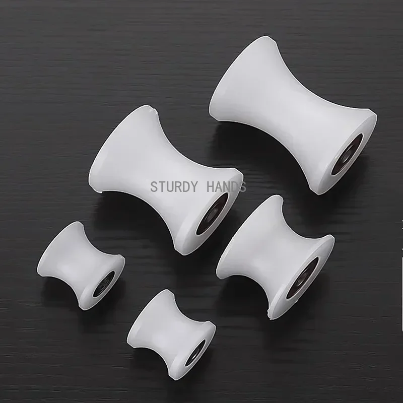 Nylon U-groove Bearing Roller Door and Window Sliding Door Mechanical Pulley Window Decoration Accessories 1PC