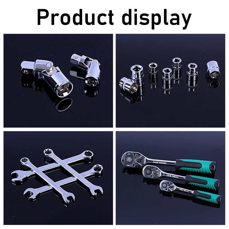 

121 Pcs Automotive Repair Tool Set Mechanic Tool Kits Screwdriver And Bit Ratchet Torque Quick Wrench Socket Key Hand Tools