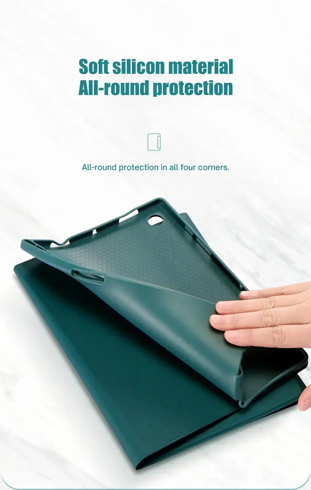 Universal Tablet Keyboard Case with Protective Cover