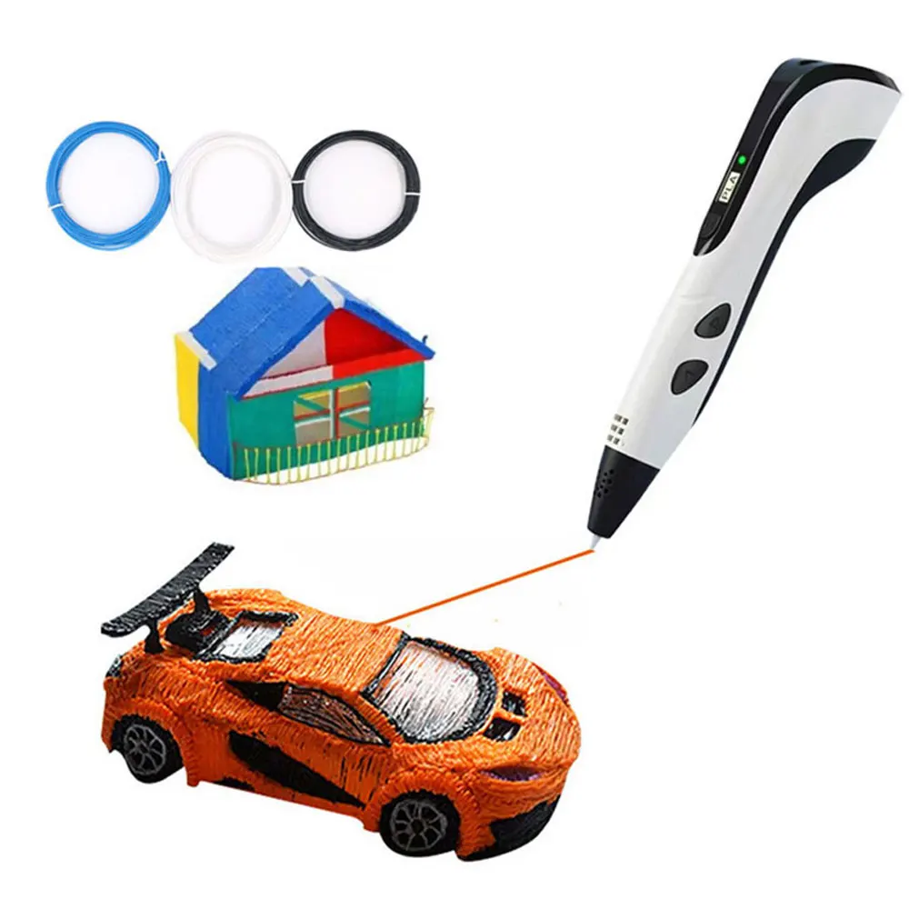 Adjustable 3d Usb Printing Pen Kit With 3 Free Filament Samples Perfect For  Kids Birthdays And Christmas From Topwholesalerno1, $12.21