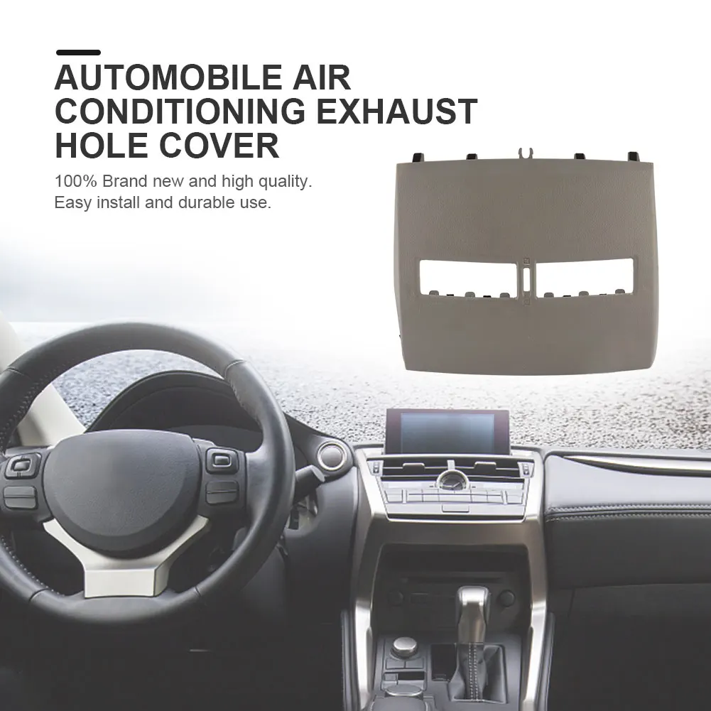 Dashboard Panel Cover Finisher-Instrument Plate Durable Car Instrument Panel Plastic Air Conditioner Outlet for Nissan Tiida 2005-2011