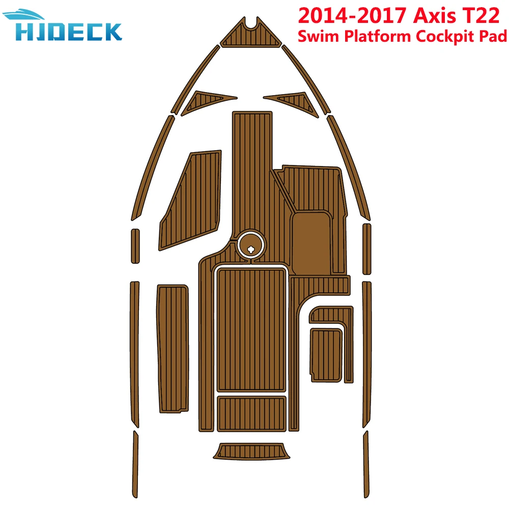 

2014-2017 Axis T22 EVA пенопластовый коврик для морской площадки, платформа для плавания, коврик для кабины, аксессуары для лодки, морской роскошный настил, настраиваемый