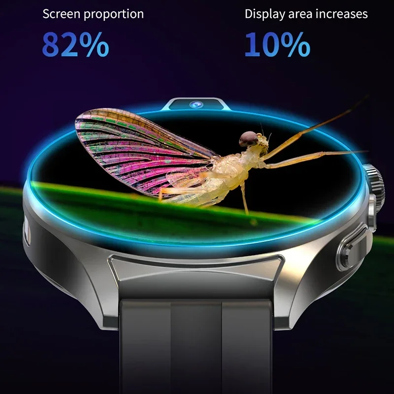 남성용 스마트 워치 GPS 위치 캠버 스크린 스마트 워치, 안드로이드 OS 9 SIM 카드, 와이파이 듀얼 카메라, 화상 통화, 4G NET 128G Rom T1
