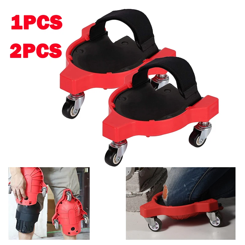 Kneeling pulley Sliding knee pads, tile floor tiles seams, woodworking